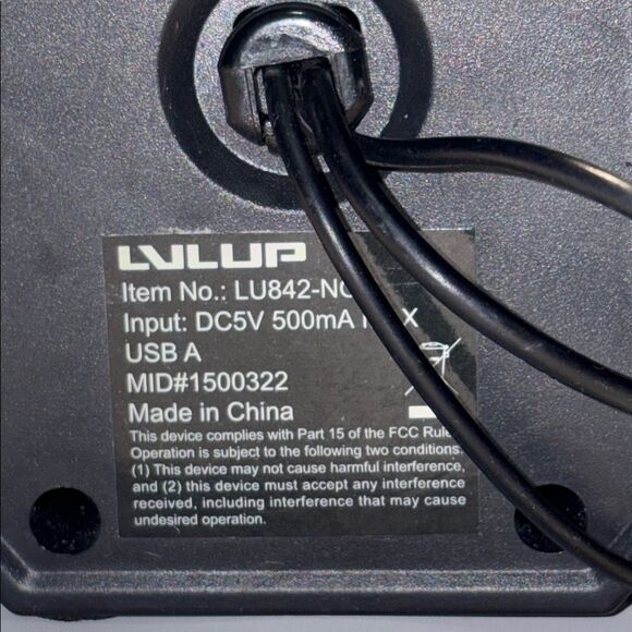 Black Portable Speakers with Stereo Sound - Picture 5 of 7